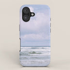 Lilac Sea - Ocean Landscape, Nature Photography iPhone Case Gallery Image 1