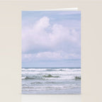 Lilac Sea - Ocean Landscape, Nature Photography Stationery Card Gallery Image 2