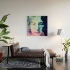 John Lennon Wood Wall Art Gallery Image 2