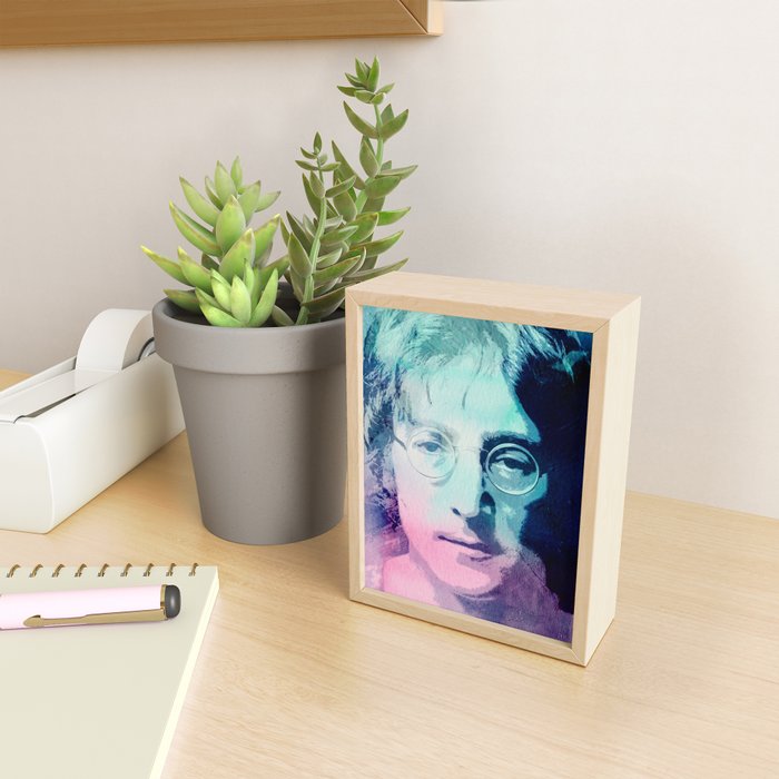 John Lennon Mini Art Print Gallery Image 2