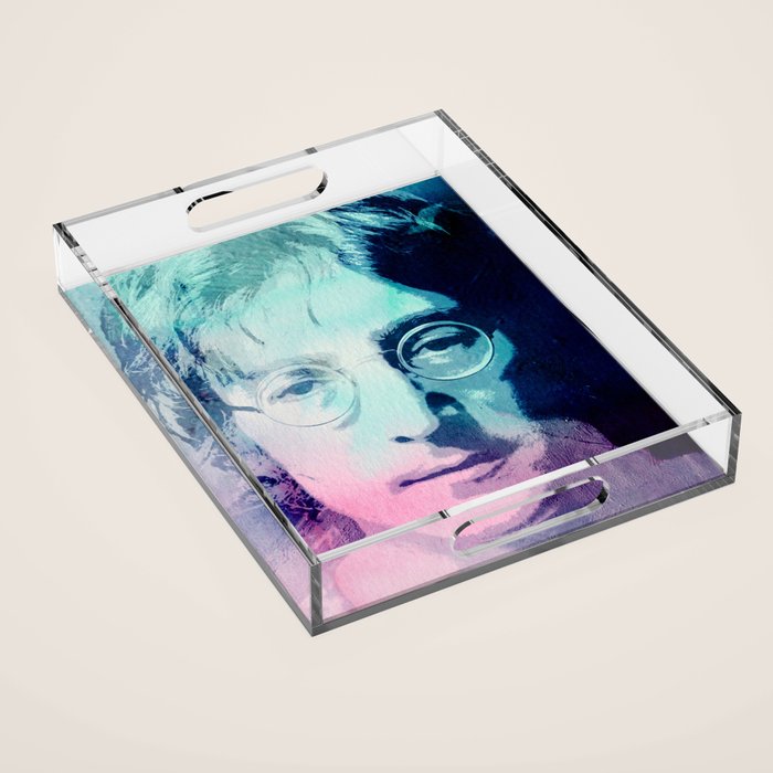 John Lennon Acrylic Tray Gallery Image 1
