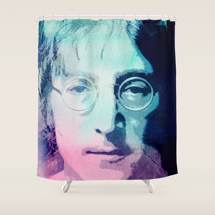 John Lennon Shower Curtain Gallery Image 1