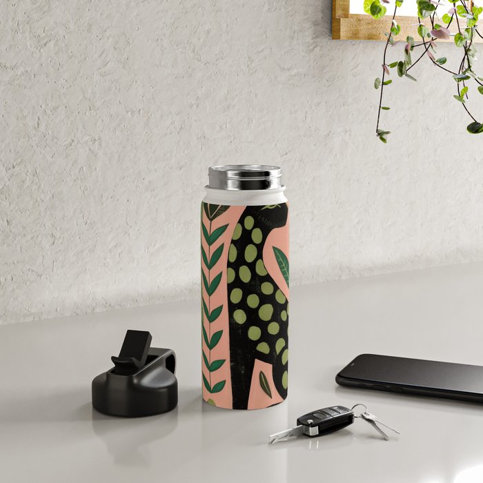 Spotted Cat Water Bottle Gallery Image 4
