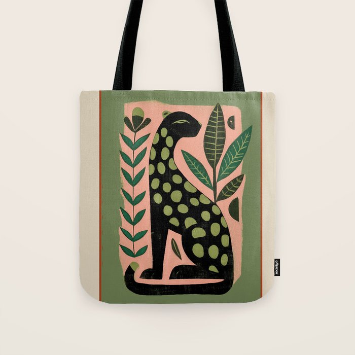 Spotted Cat Tote Bag Gallery Image 1