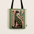 Spotted Cat Tote Bag Gallery Image 1