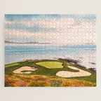 Pebble Beach Golf Course Signature Hole 7 Jigsaw Puzzle Gallery Image 1