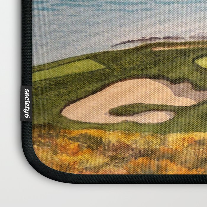 Pebble Beach Golf Course Signature Hole 7 Laptop Sleeve Gallery Image 3