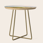 Pebble Beach Golf Course Signature Hole 7 Side Table Gallery Image 1