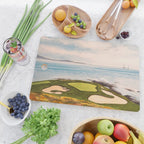Pebble Beach Golf Course Signature Hole 7 Cutting Board Gallery Image 2