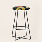 Midnight Flowers Stool Gallery Image 1