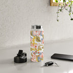 Colorful flower pattern Water Bottle Gallery Image 5