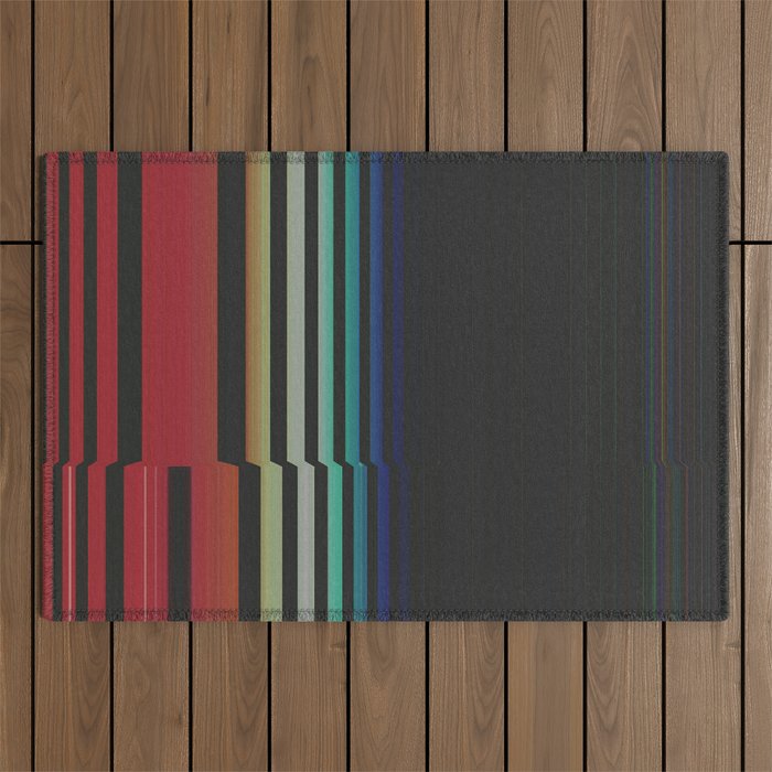 Let's Stripe Outdoor Rug Gallery Image 1