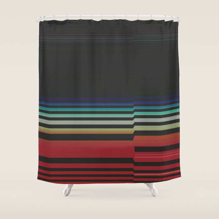 Let's Stripe Shower Curtain Gallery Image 1