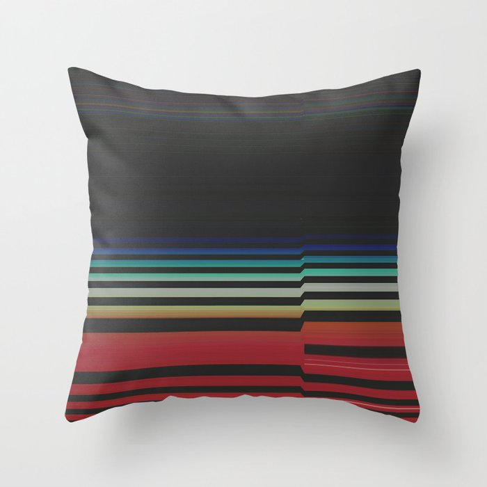 Let's Stripe Throw Pillow Gallery Image 6