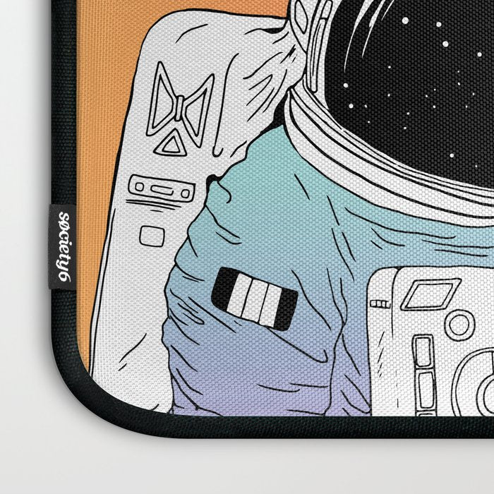 A Portrait of Space and Time ( A Study of Existence) Laptop Sleeve Gallery Image 3