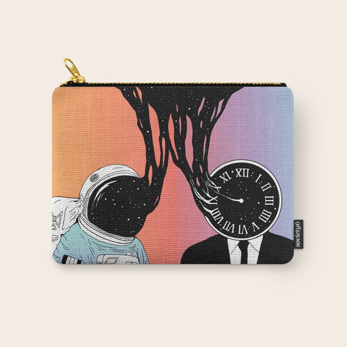 A Portrait of Space and Time ( A Study of Existence) Carry All Pouch Gallery Image 1