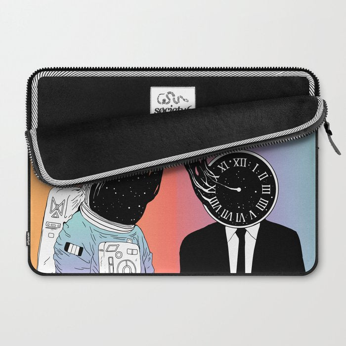 A Portrait of Space and Time ( A Study of Existence) Laptop Sleeve Gallery Image 2