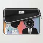 A Portrait of Space and Time ( A Study of Existence) Laptop Sleeve Gallery Image 2
