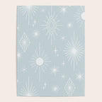 Celestial Boho Diamonds . Silver Sky Poster Gallery Image 4