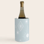 Celestial Boho Diamonds . Silver Sky Wine Chiller Gallery Image 2