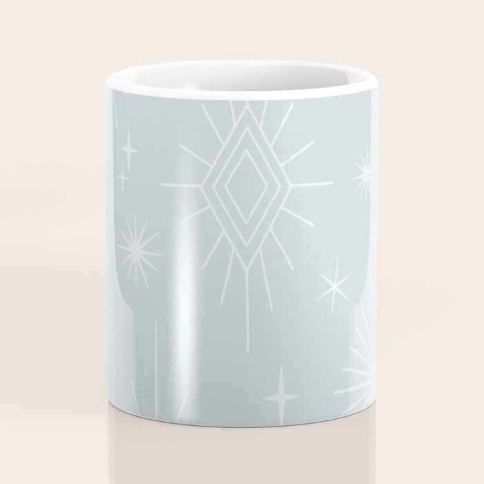 Celestial Boho Diamonds . Silver Sky Coffee Mug Gallery Image 4