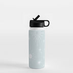 Celestial Boho Diamonds . Silver Sky Water Bottle Gallery Image 1