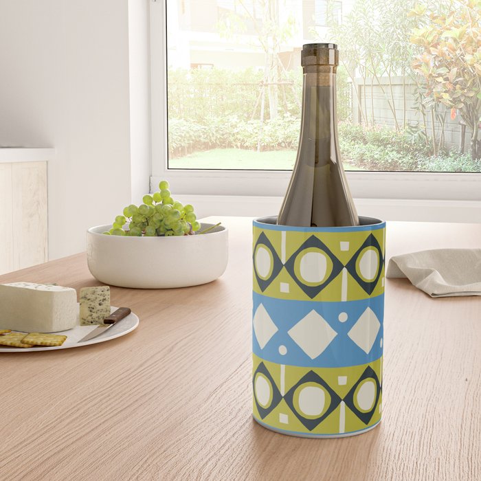 Simple Hand-cut Pattern #1 Wine Chiller Gallery Image 4