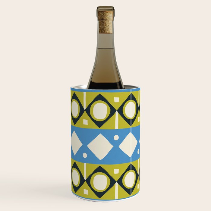 Simple Hand-cut Pattern #1 Wine Chiller Gallery Image 2