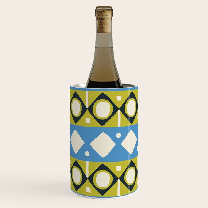 Simple Hand-cut Pattern #1 Wine Chiller Gallery Image 1