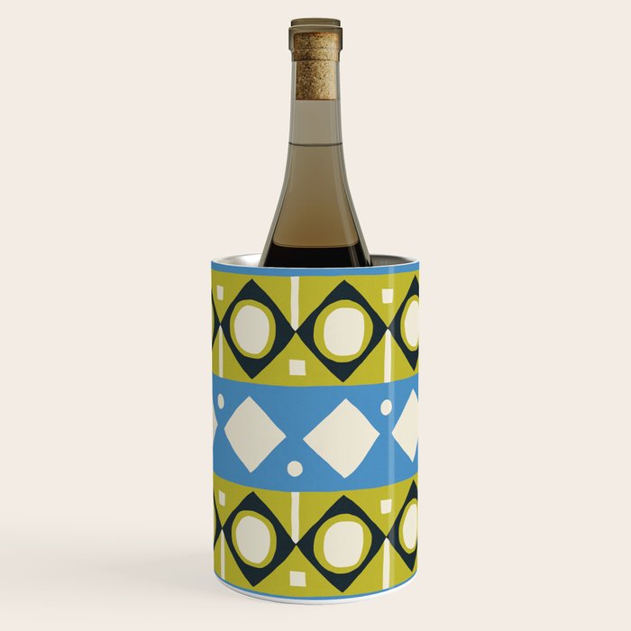 Simple Hand-cut Pattern #1 Wine Chiller Gallery Image 3