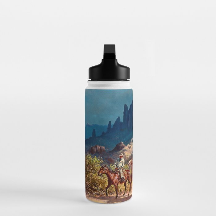 âSuperstition Trailâ by Western Painting Water Bottle Gallery Image 3