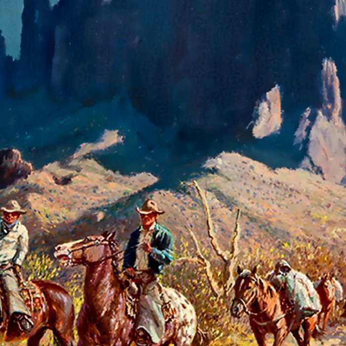 âSuperstition Trailâ by Western Painting Coffee Mug Gallery Image 2