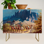âSuperstition Trailâ by Western Painting Credenza Gallery Image 1