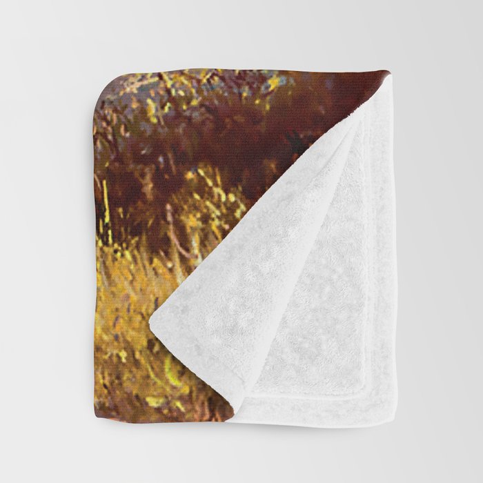 âSuperstition Trailâ by Western Painting Throw Blanket Gallery Image 3