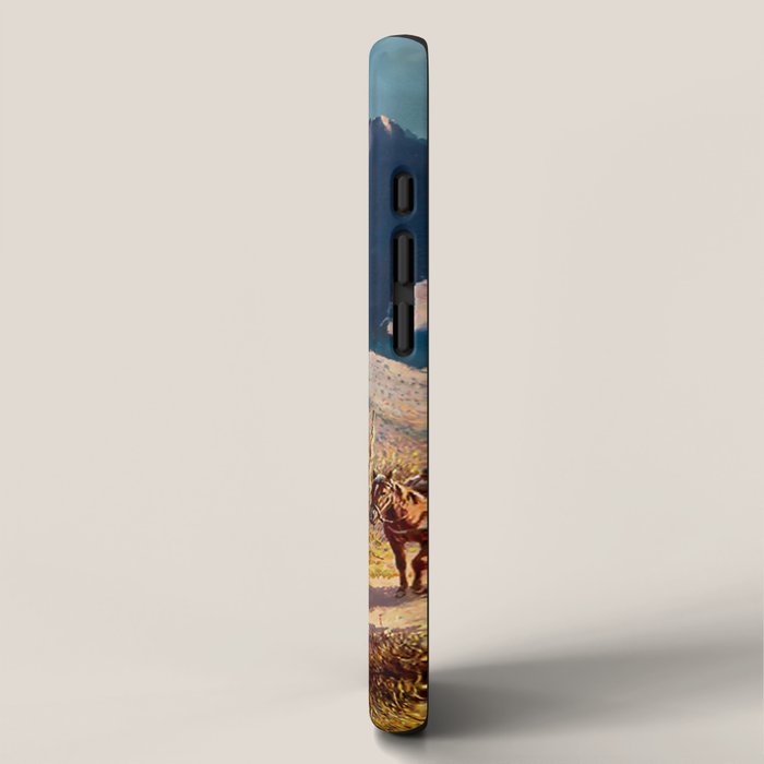 âSuperstition Trailâ by Western Painting iPhone Case Gallery Image 2