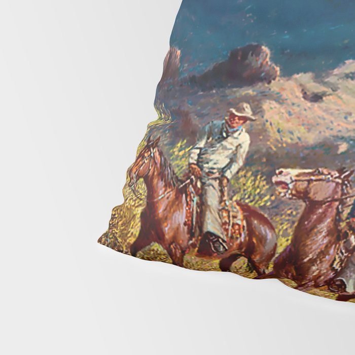 âSuperstition Trailâ by Western Painting Pillow Sham Gallery Image 4