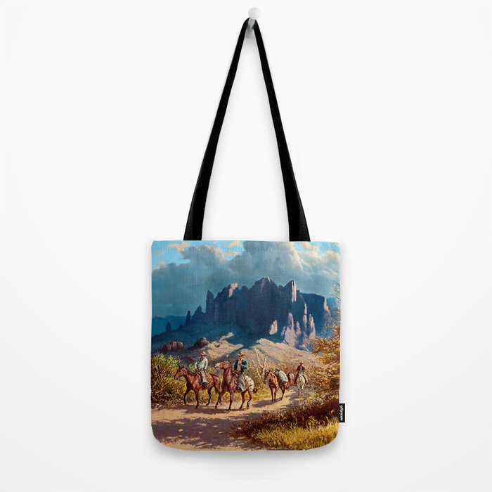 âSuperstition Trailâ by Western Painting Tote Bag Gallery Image 2