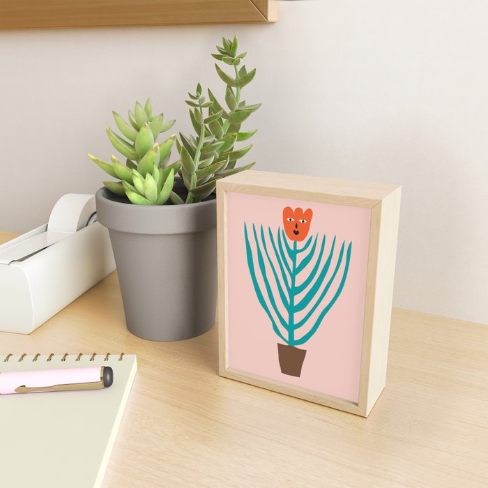 Sassy flower Mini Art Print Gallery Image 2