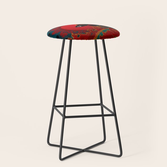 Fire fish Stool Gallery Image 1