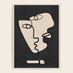 Interwoven Faces 1 Poster Gallery Image 4
