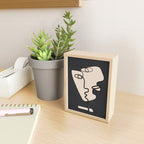 Interwoven Faces 1 Mini Art Print Gallery Image 2