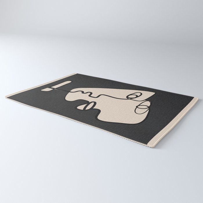 Interwoven Faces 1 Rug Gallery Image 3