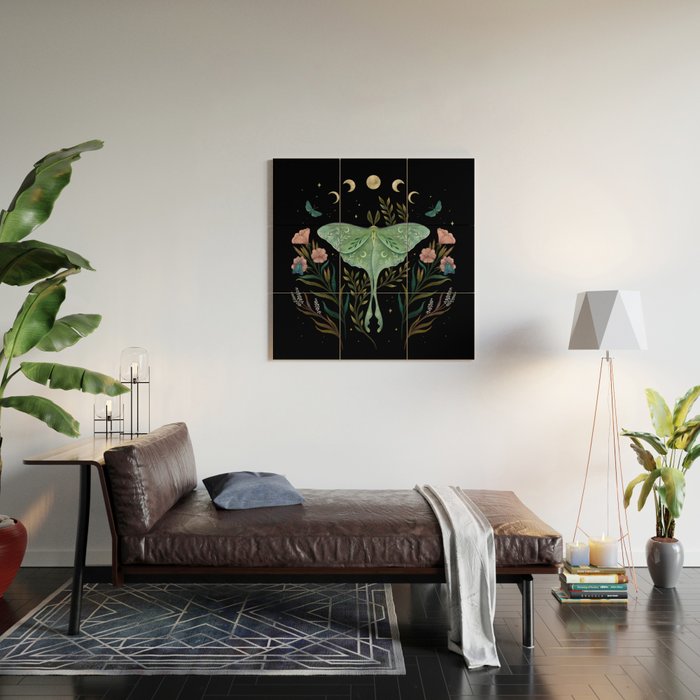 Luna and Forester Wood Wall Art Gallery Image 2