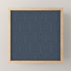 Art Deco Arch Pattern XLVII Mini Art Print Gallery Image 1