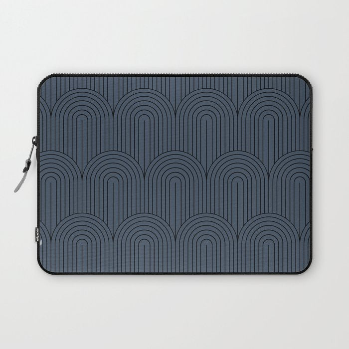 Art Deco Arch Pattern XLVII Laptop Sleeve Gallery Image 1