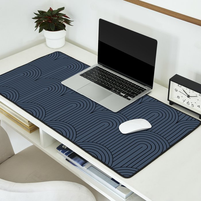 Art Deco Arch Pattern XLVII Desk Mat Gallery Image 2