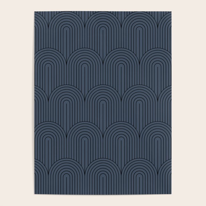 Art Deco Arch Pattern XLVII Poster Gallery Image 4