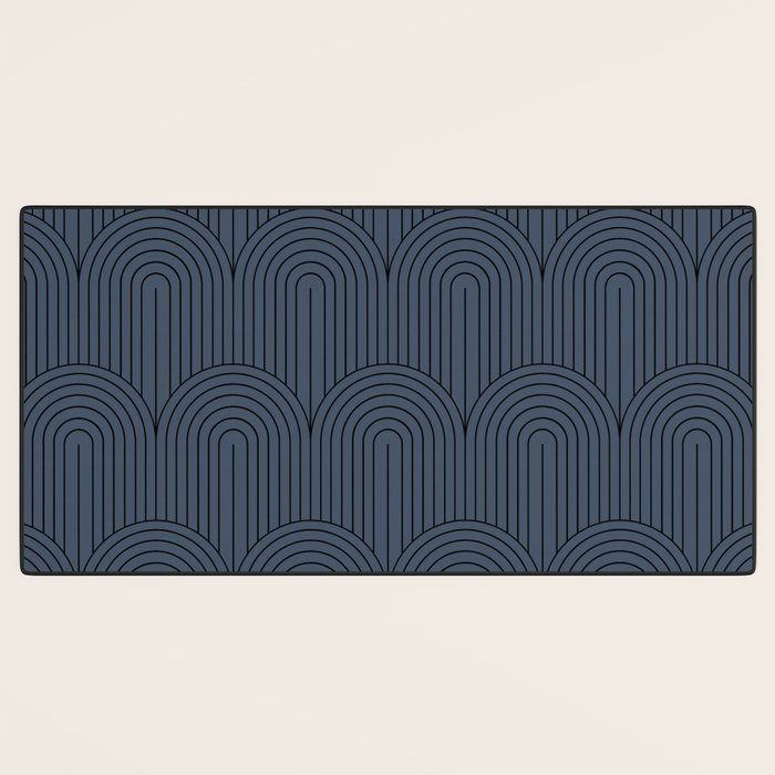 Art Deco Arch Pattern XLVII Desk Mat Gallery Image 3