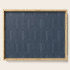 Art Deco Arch Pattern XLVII Serving Tray Gallery Image 1