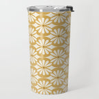 Solstice Boho Geometric Goldenrod Travel Mug Gallery Image 2
